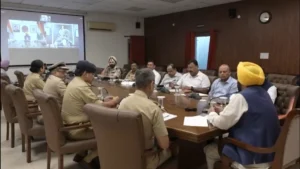 Chief Minister Bhagwant Mann ने की Law & Order पर High-Level Meeting, दी सुरक्षा और नशा विरोधी कार्रवाई की Strict Instructions