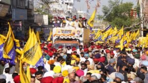 Mann और Kejriwal का तूफानी दौरा, Sandhu की जीत को बताया सीमावर्ती क्षेत्र के development की कुंजी